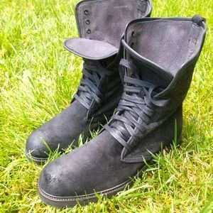 John Varvatos Star USA Mens Gibbons Open Lace Boot